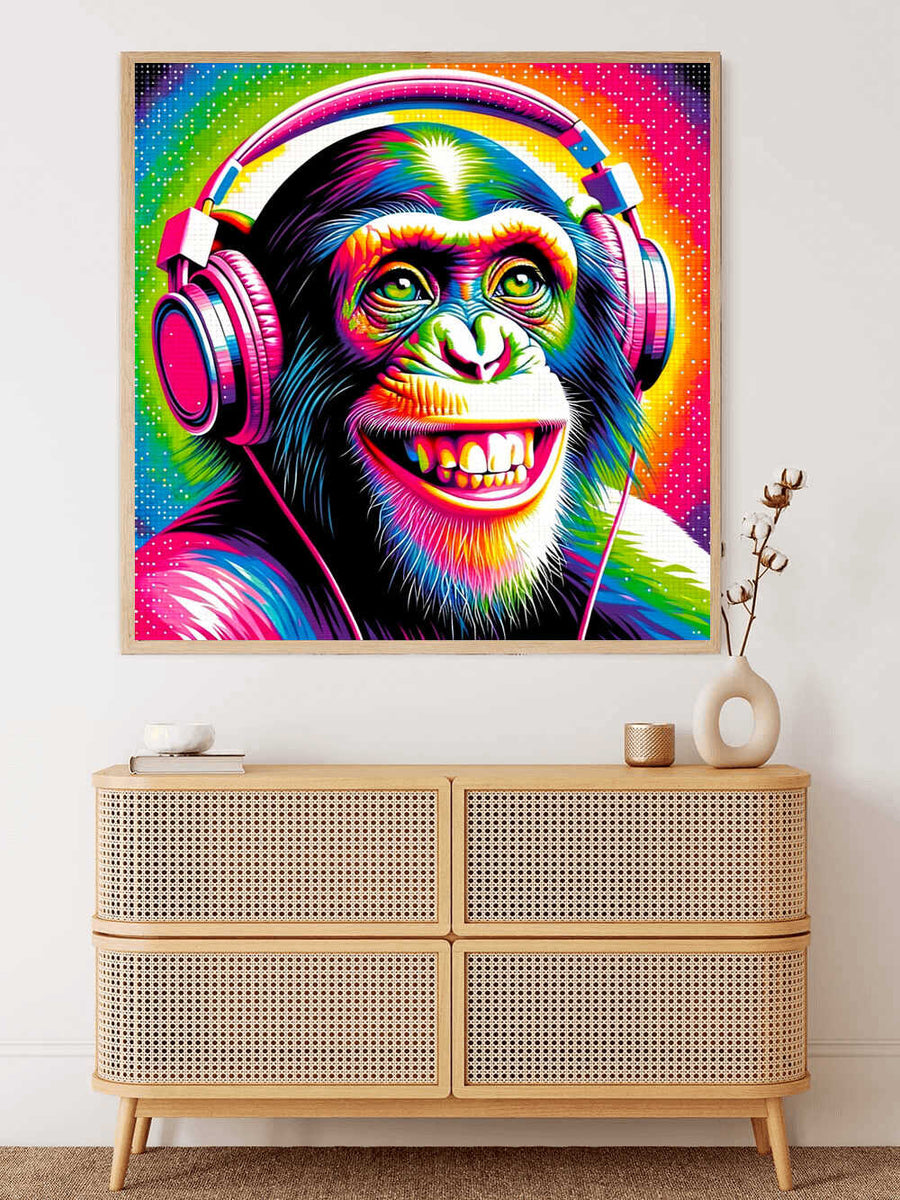 Paint by Numbers - Funny Monkey