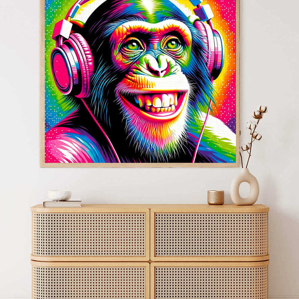 Paint by Numbers - Funny Monkey