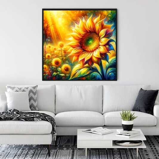 Paint by Numbers - Sunflower