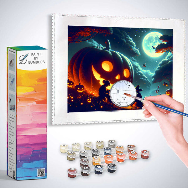 Paint by Numbers - Giant pumpkin