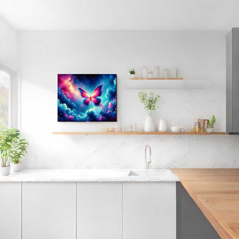 Paint by Numbers - Luminous Butterfly