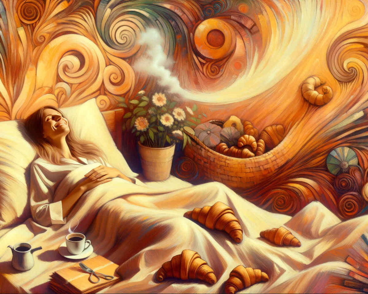 Paint by Numbers - Breakfast in bed