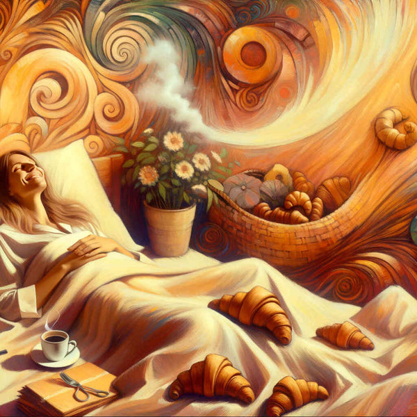 Paint by Numbers - Breakfast in bed