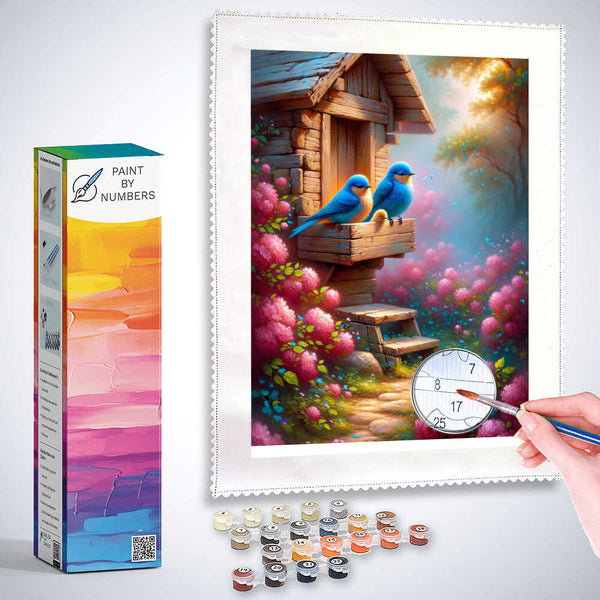 Paint by Numbers - Bird Home