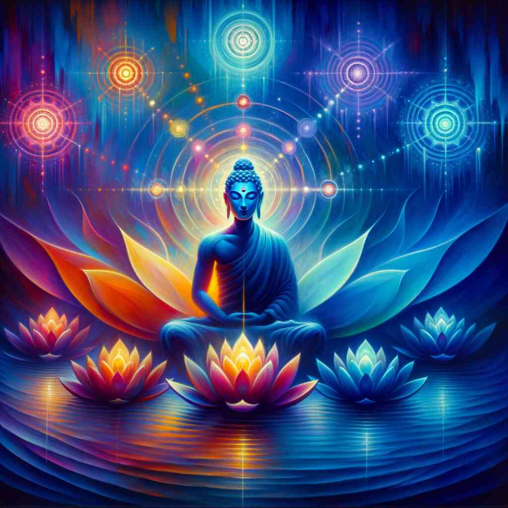 Paint by Numbers - Lotus Flowers Buddha
