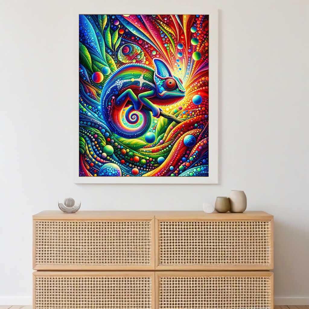 Cameleon - Paint by Numbers