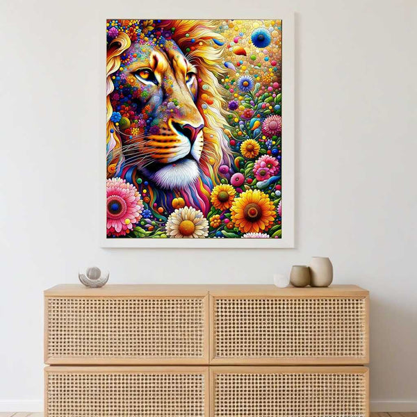 Paint by Numbers - Pretty lion