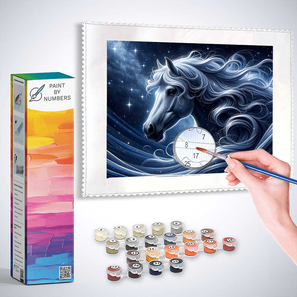 Paint by Numbers - Horse of the Night