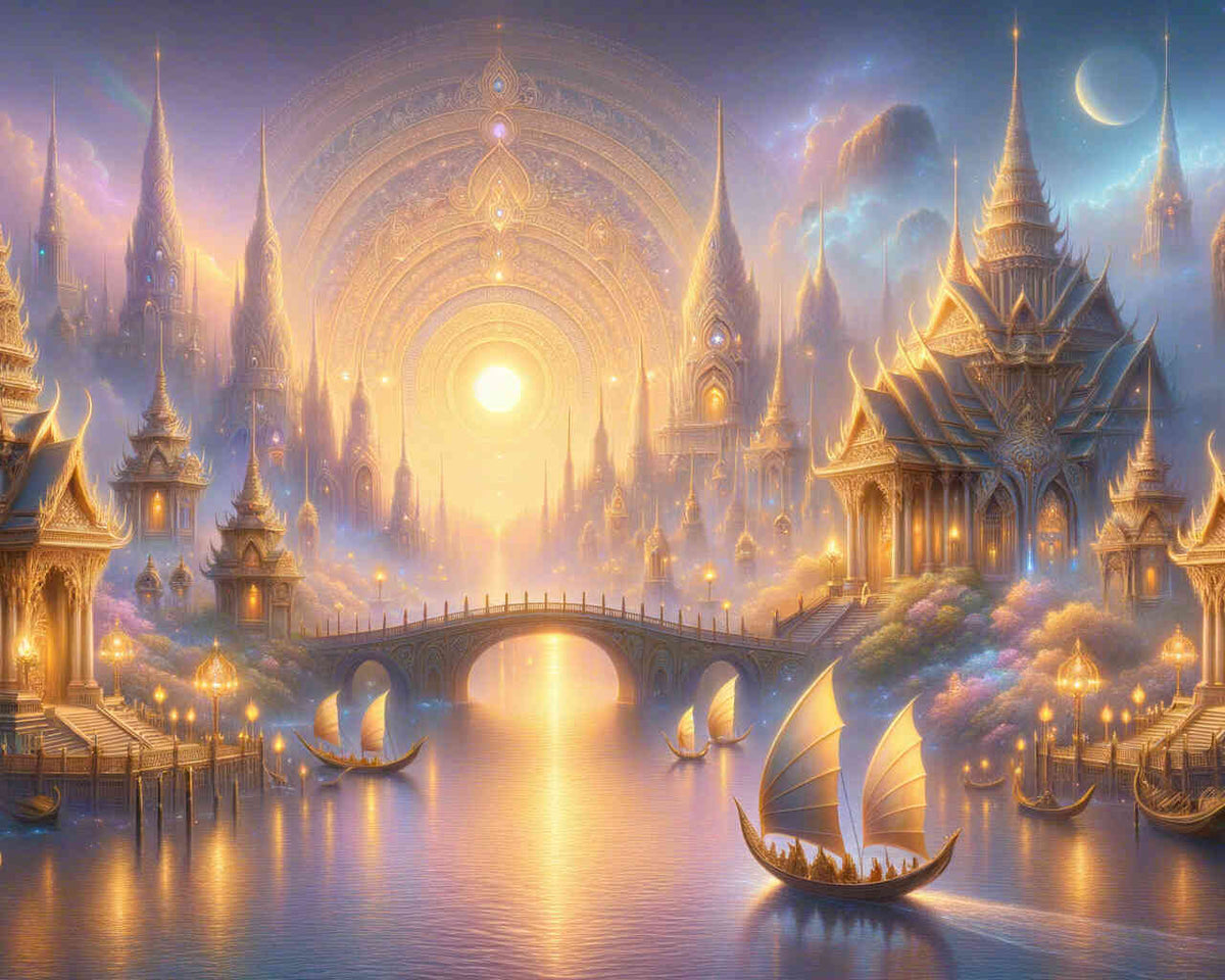 Magic landscape - Paint by Numbers