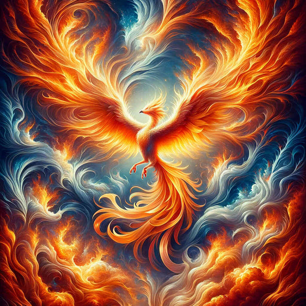 Phoenix, Fire - Paint by Numbers