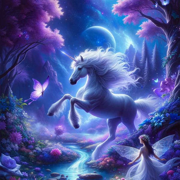 Paint by Numbers - Unicorn dream world