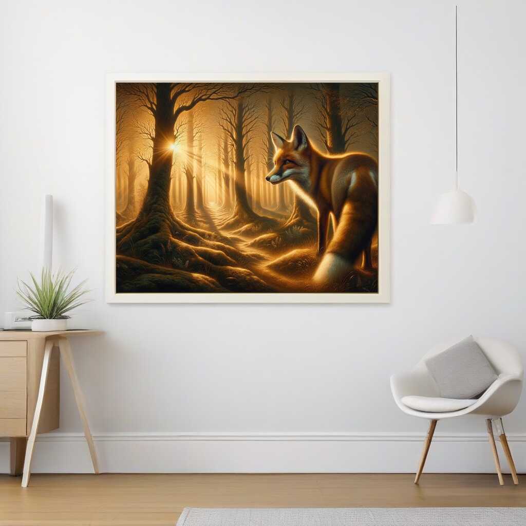 Paint by Numbers - Graceful fox