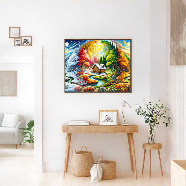 Four seasons - Paint by Numbers
