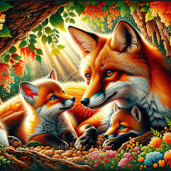 Paint by Numbers - Fox Mother