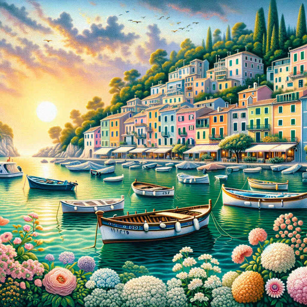 Paint by Numbers - Port City Mediterranean