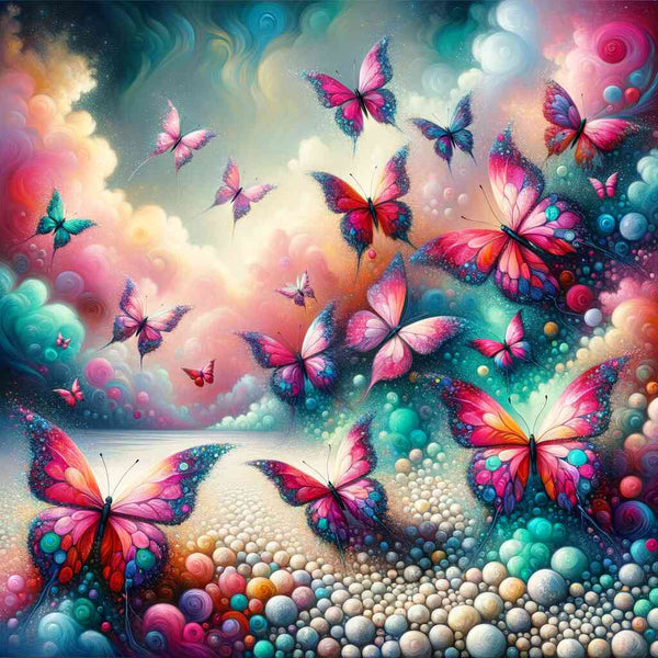 Paint by Numbers - Dream butterflies