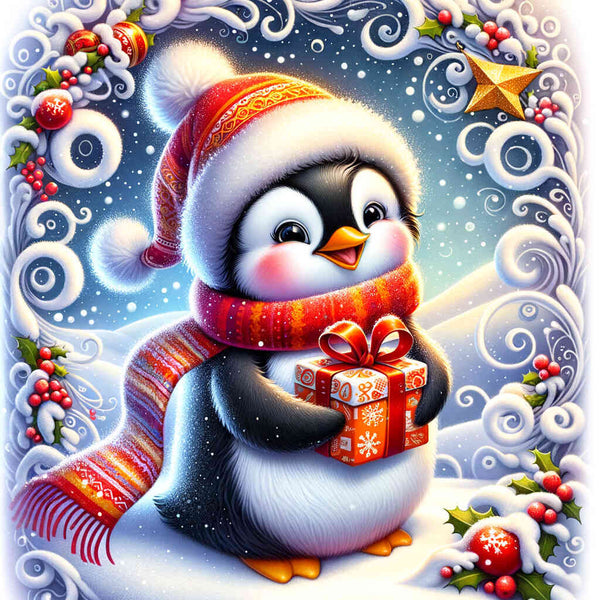 Paint by Numbers - Penguin Gift