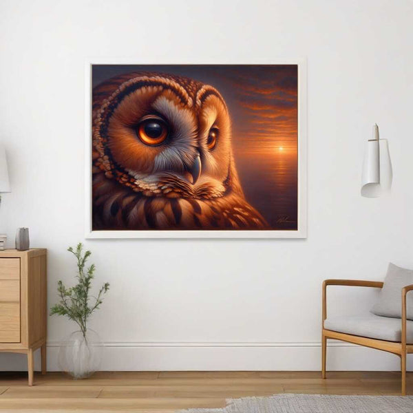 Paint by Numbers - Loving owl