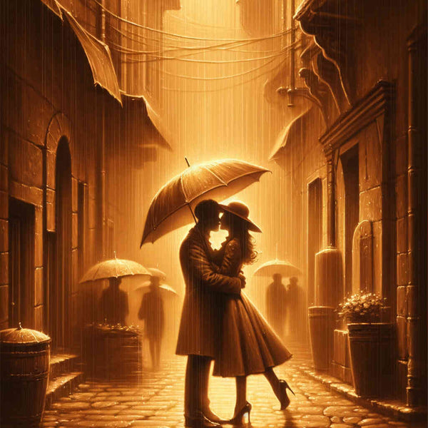 Paint by Numbers - Kissing Parchen