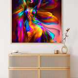 AB Diamond Painting - Frau im Seidenkleid - gedruckt in Ultra-HD - AB Diamond, Menschen, Neu eingetroffen, Quadratisch