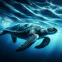 Paint by Numbers - Turtles in the Ocean