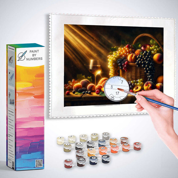 Paint by Numbers - Fruit plate