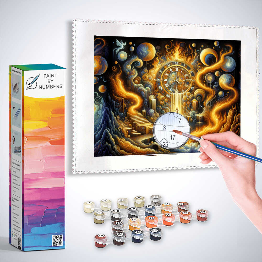 Paint by Numbers - Time Travel
