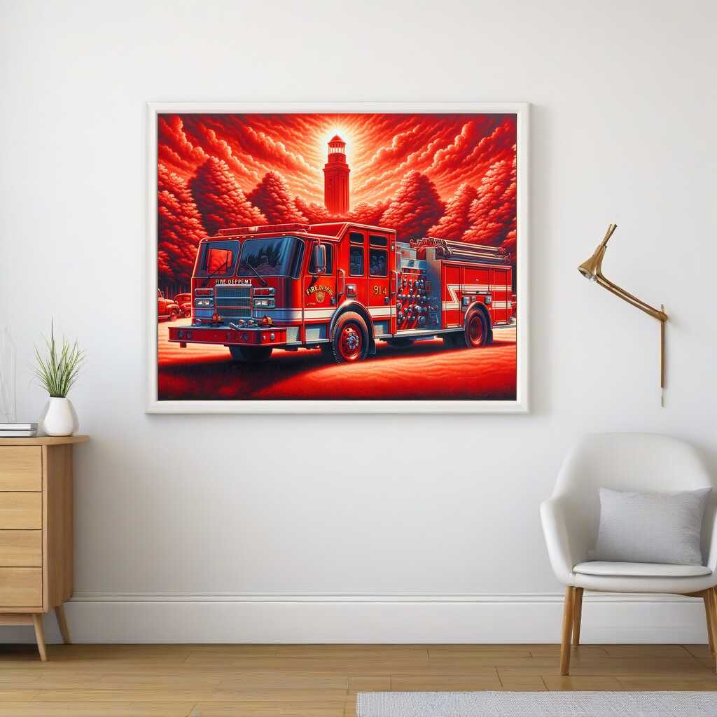 Paint by Numbers - Fire brigade