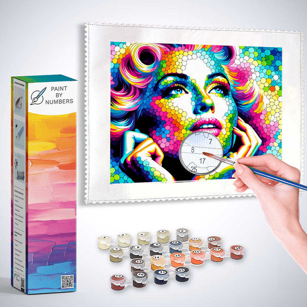 Paint by Numbers - Adorable Marilyn