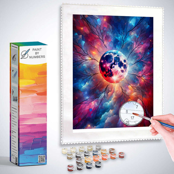 Paint by Numbers - Moon of Facets