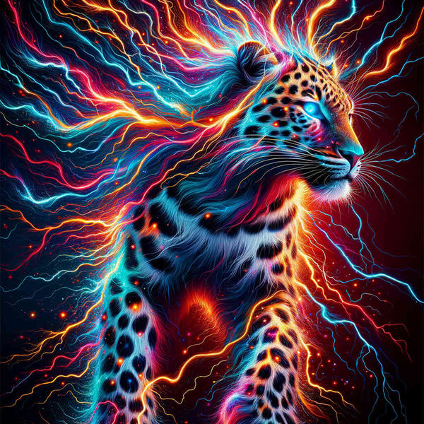 Paint by Numbers - Thread Flash Leopard