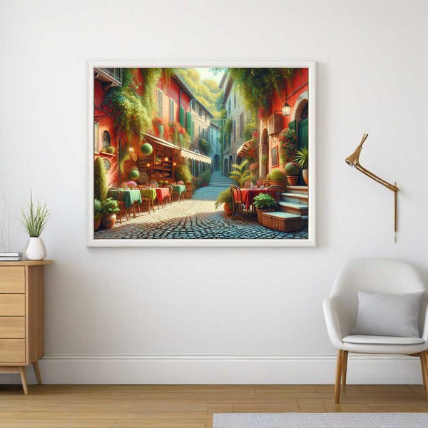 Street cafe - Paint by Numbers