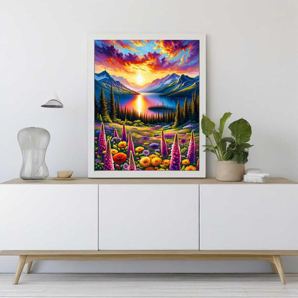 Paint by Numbers - Flowers of the Mountains