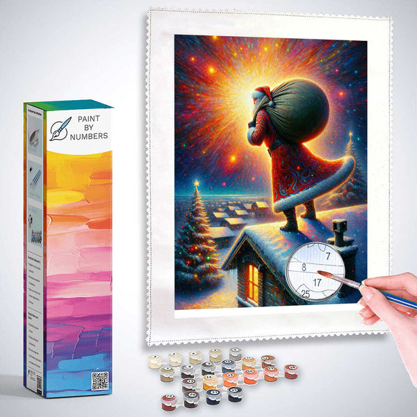 Paint by Numbers - Full Santa Claus