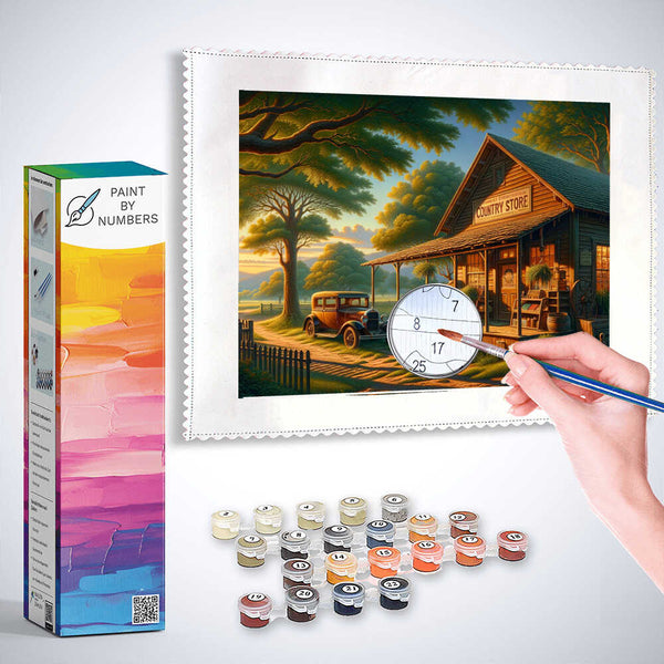 Paint by Numbers - Country Store