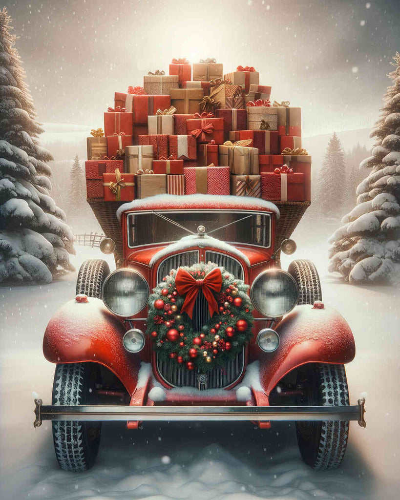 Paint by Numbers - Christmas Car Gifts