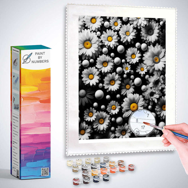 Paint by Numbers - Argerites Black and White