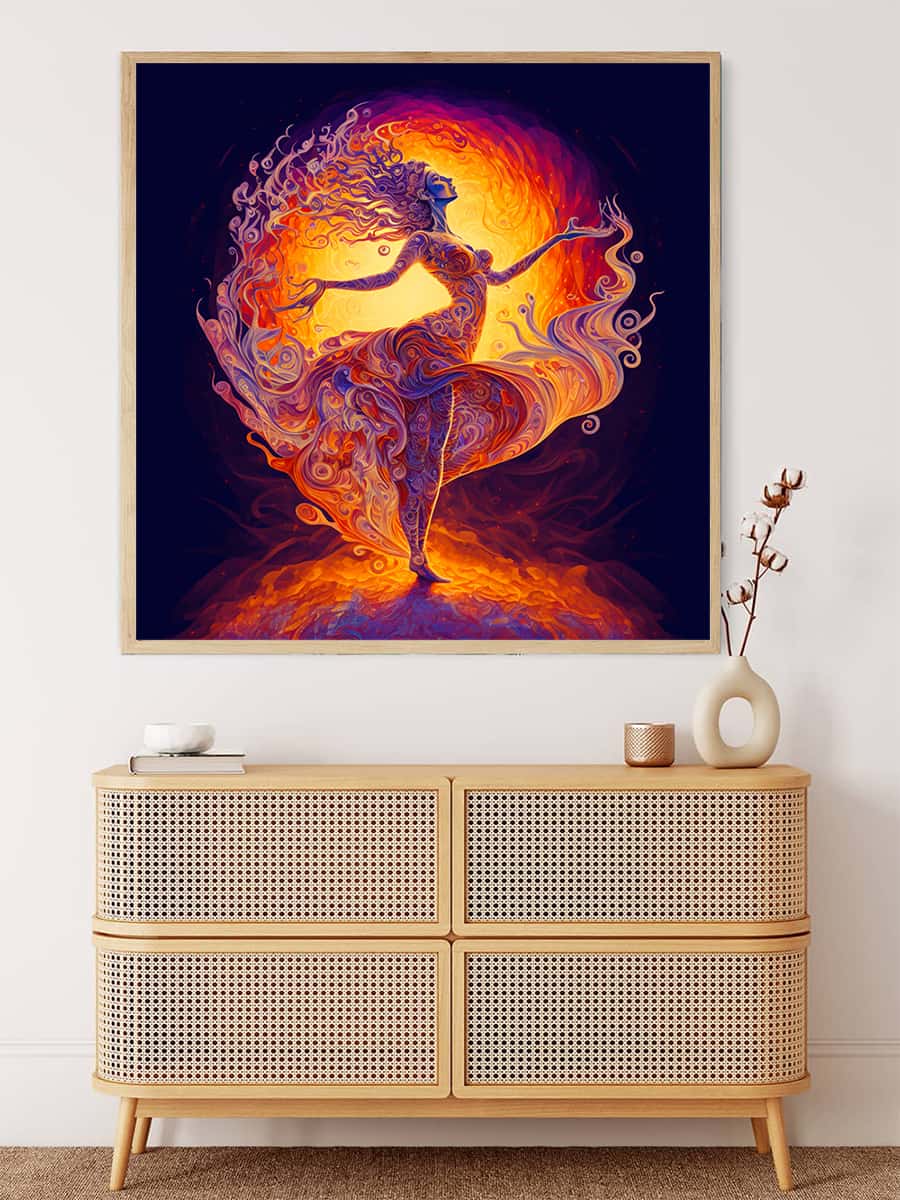 Diamond Painting - Urkleid - gedruckt in Ultra-HD - Menschen, Neu eingetroffen, Quadratisch