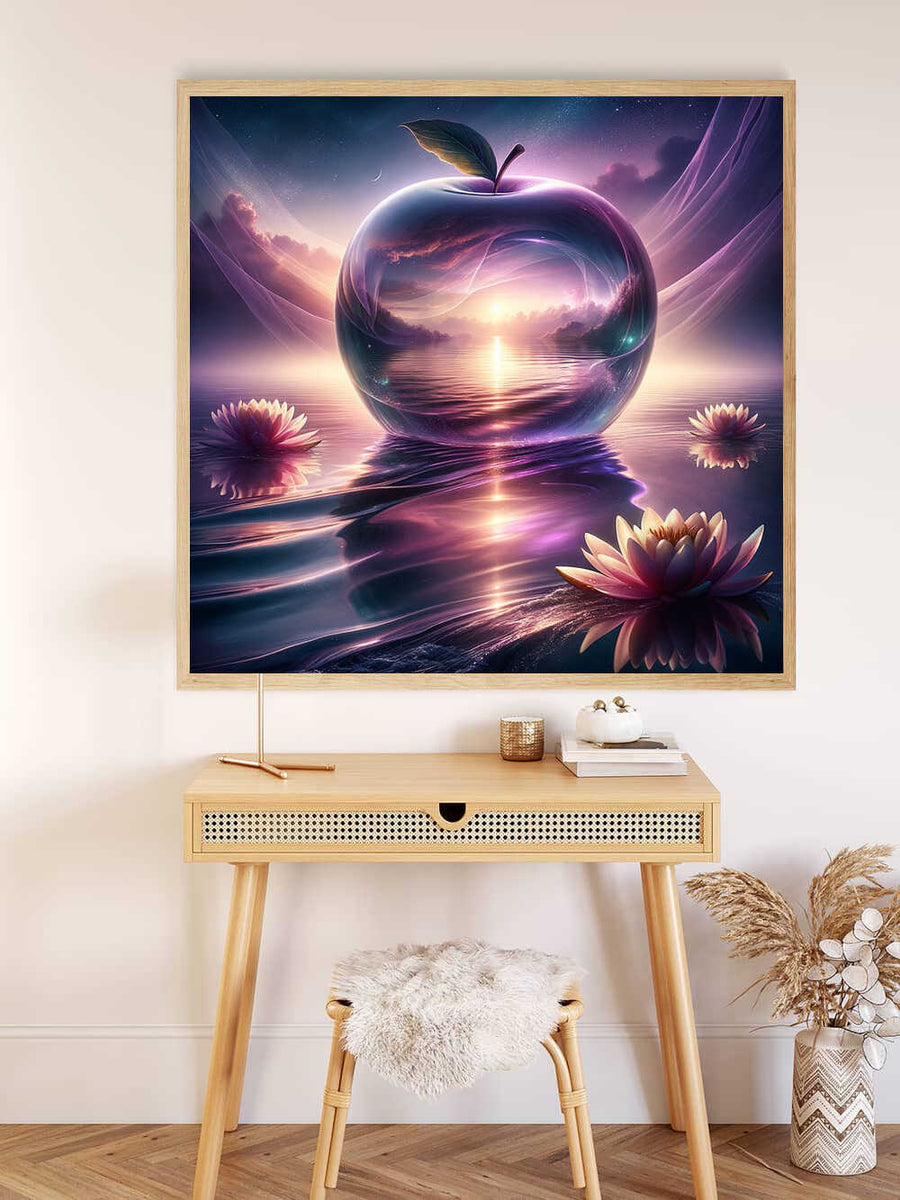 Paint by Numbers - Glass Apple Roses in the Sea
