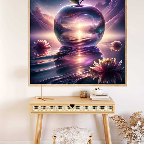 Paint by Numbers - Glass Apple Roses in the Sea
