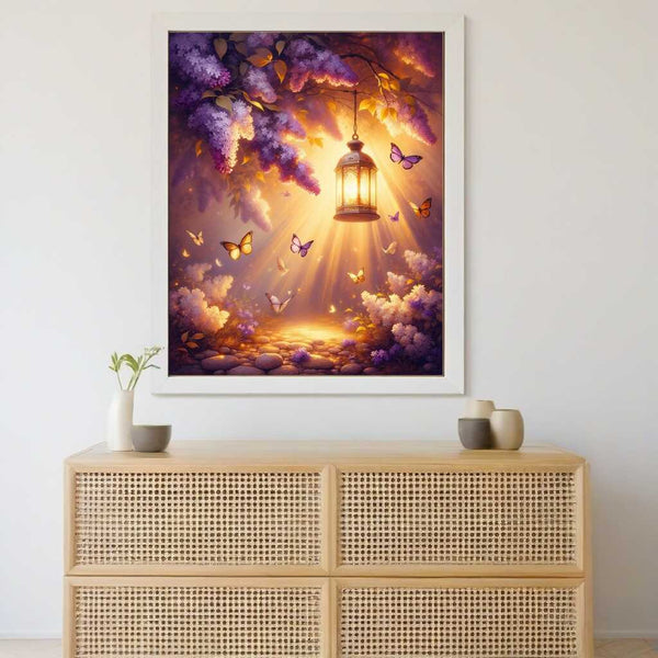 Paint by Numbers - Lantern with Lilac