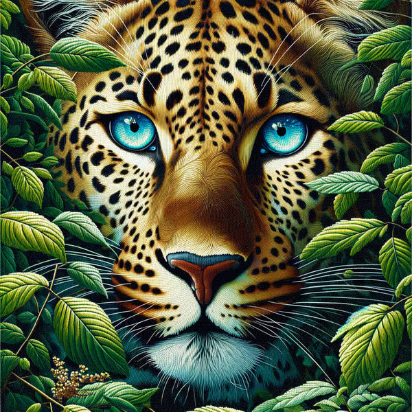 Paint by Numbers - Satisfied Leopard