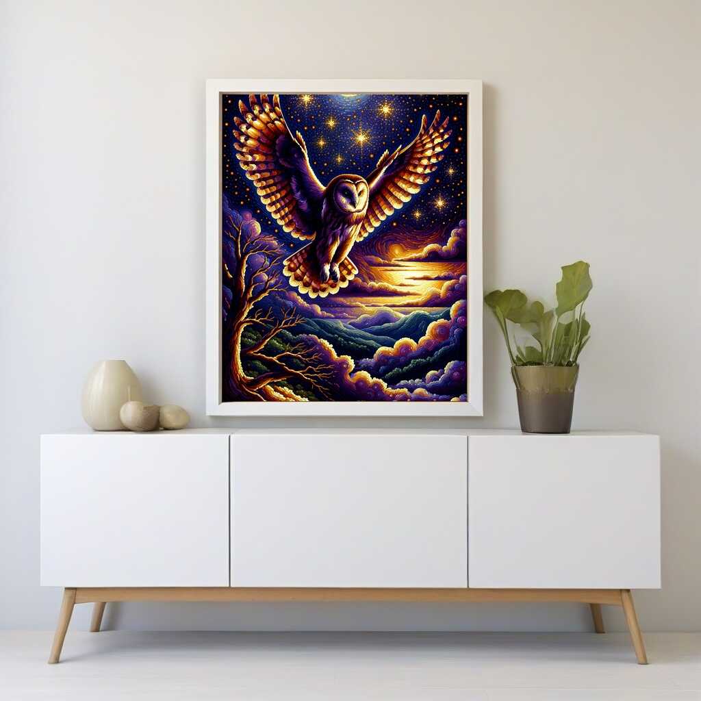 Paint by Numbers - Owl Paint