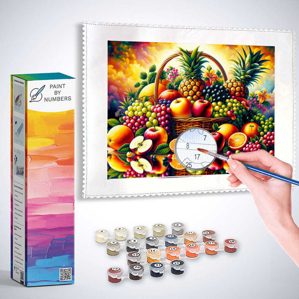 Paint by Numbers - Fruit Basket