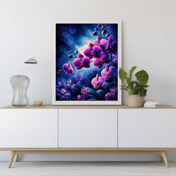 Paint by Numbers - Purple Pink Orchid