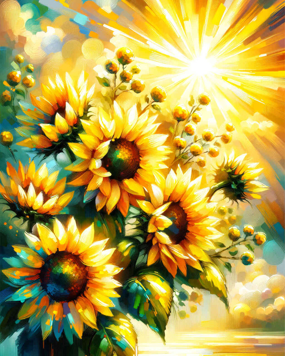 Sunflowers - Paint by Numbers