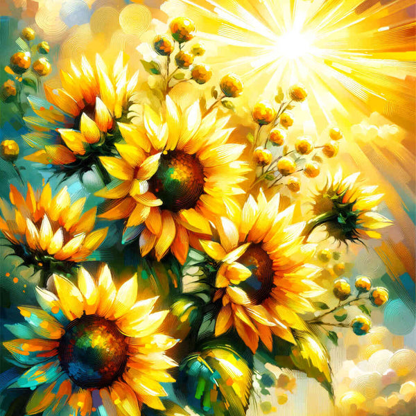Sunflowers - Paint by Numbers