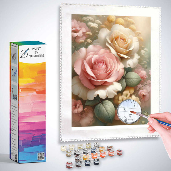 Paint by Numbers - Two Roses Bleeding