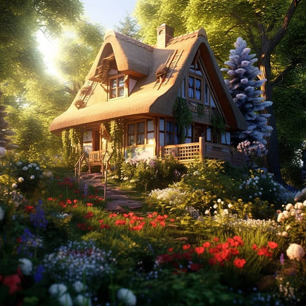 House in the forest - Paint by Numbers