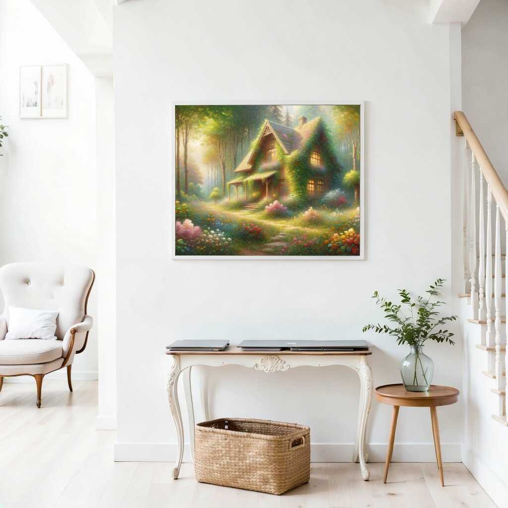 Paint by Numbers - Dream house in the forest
